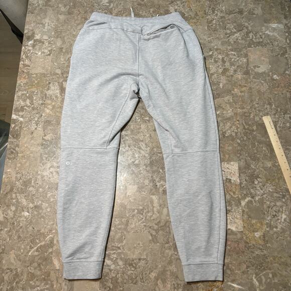 Lululemon City Sweat Sweatpants Mens Medium Grey Jogger Gym Lounge M5536S - Picture 8 of 11